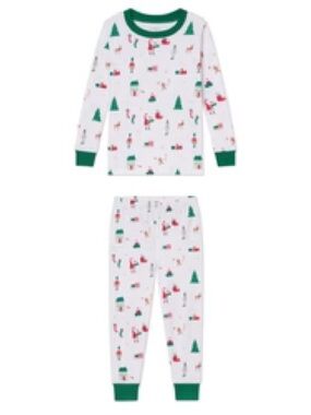 Kids LAKE Pajama Set - Holiday Print